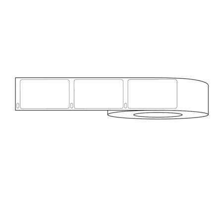 Nevs Dymo Prescription Label 3-1/16" x 1-13/16" White LA-DYM-1032